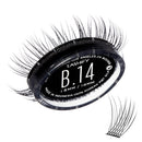 Lashify Bold 14mm Gossamer DIY Eyelash Extensions Refill, Black, Easy False Eyelashes for a Natural Look