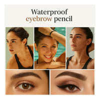 Mikloven 2025 New 4 Fork Tip Microblading Eyebrow Pen, Waterproof 4D Brow Pencil for Natural, Precise, Long-Lasting 24HR Brow Pencil for Natural-Looking Hair-Like Strokes (Light Brown)