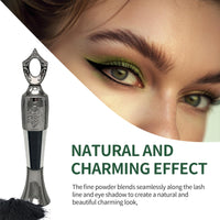 Shefave Kohl Powder Eyeliner, Kohl Eyeliner Black - Handmade Smudge Proof Eyeline-r, Natural Blac-k Eye-liner Cream Powder, Waterproof Ey-eliner For Eye Make-Up - Intense Color & Definition (Black, 2 Pack)