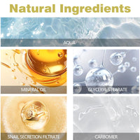 AmiCera Dark Circle Eye Cream, Advanced Snail Peptide Eye Cream Stick for Dark Circles and Puffy Eyes, Under Eye Brightener, Eye Bags Remover, for Men & Women, Anti-wrinkle, Hydrating