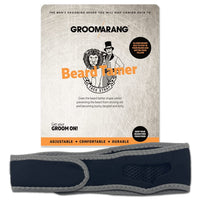 groomarang Beard Tamer Strap GROOMARANG Beard Shaper Face Strap - Prevent Bushy, Tangled, Itchy Beards and Keep Beard Oil Locked in - Black