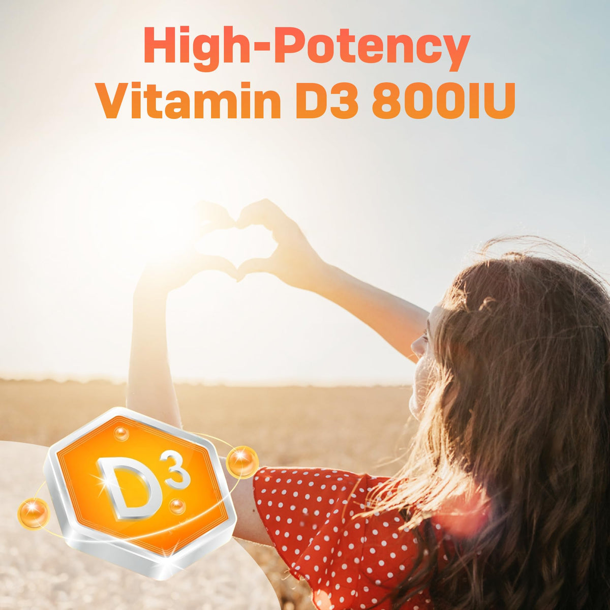 One Step | Vitamin D 800IU | Colecalciferol Capsules | Vitamin D Supplements for Women & Men (120 Capsules)