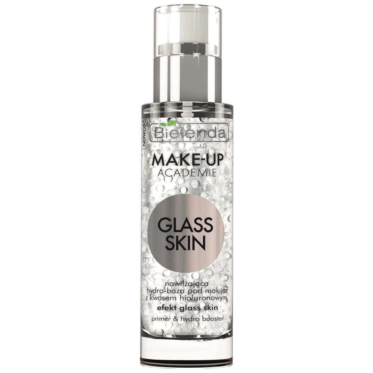 Academie BIELENDA MAKE-UP ACADEMIE GLASS Skin Moisturizing hydro-make-up base primer with hyaluronic acid 30 g