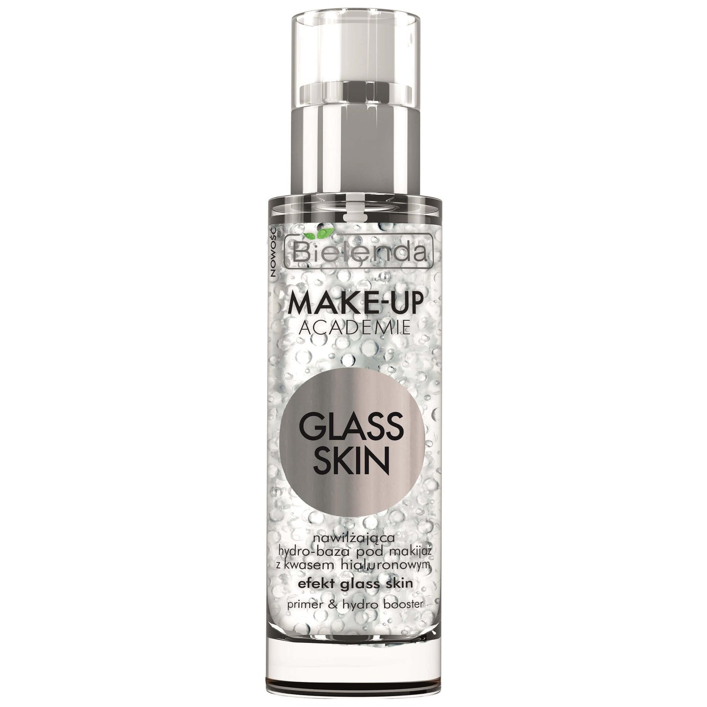 Academie BIELENDA MAKE-UP ACADEMIE GLASS Skin Moisturizing hydro-make-up base primer with hyaluronic acid 30 g