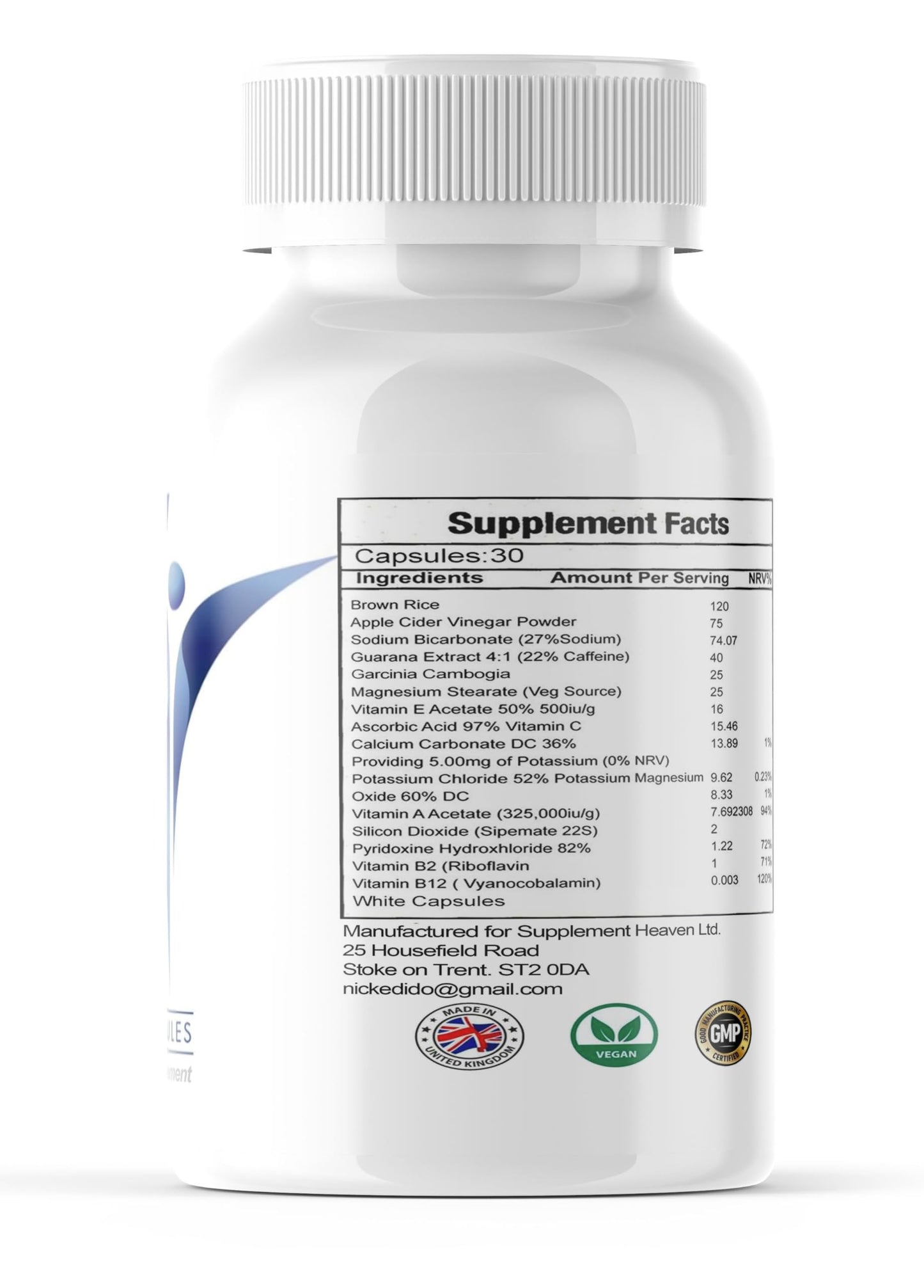 Aqua Sculpt - All Natural/Weight Management Support - 30 Capsules - Vegan/New & Sealed/Slim Warriors