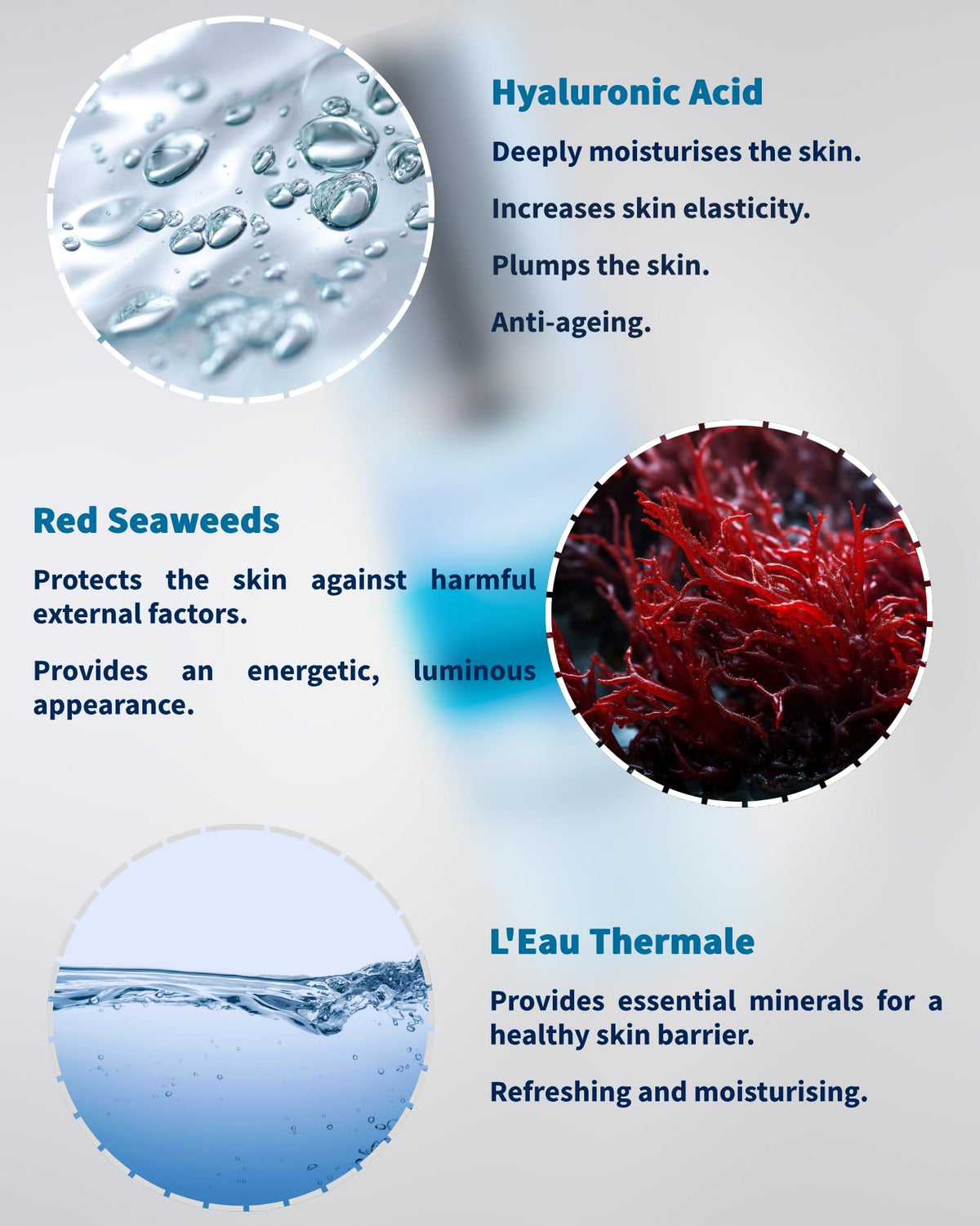 Celenes By Sweden Celenes by Sweden Thermal Energizing Detox Serum 3-in-1 - Hyaluronic Acid, Red Algae & Natural Thermal Water for Hydration and Protection - Suitable for Sensitive Skin - 30ml