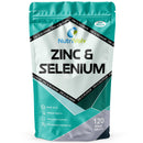 Zinc 15mg & Selenium 200mcg | 120 Tablets | Zinc Picolinate & Selenomethionine (Most Bioavailable Form) | Immune Support | by NutriVolv