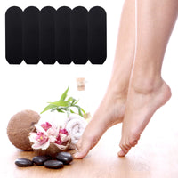 60 Pcs Foot Files Replacement Pads for Stainless Steel Foot Rasp File, VEGCOO Pedicure Foot File Refill Pads Callus Remover for Dead Skin, Professional Foot File Pads for Bath Pedicure Salon (L, #180)