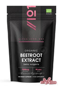 ALPHA01 Organic Beetroot Extract Capsules 7500mg - High Strength Beetroot Supplement - 90 Vegan Capsules (3 Months Supply) Resealable and Recyclable Pouch by Alpha01