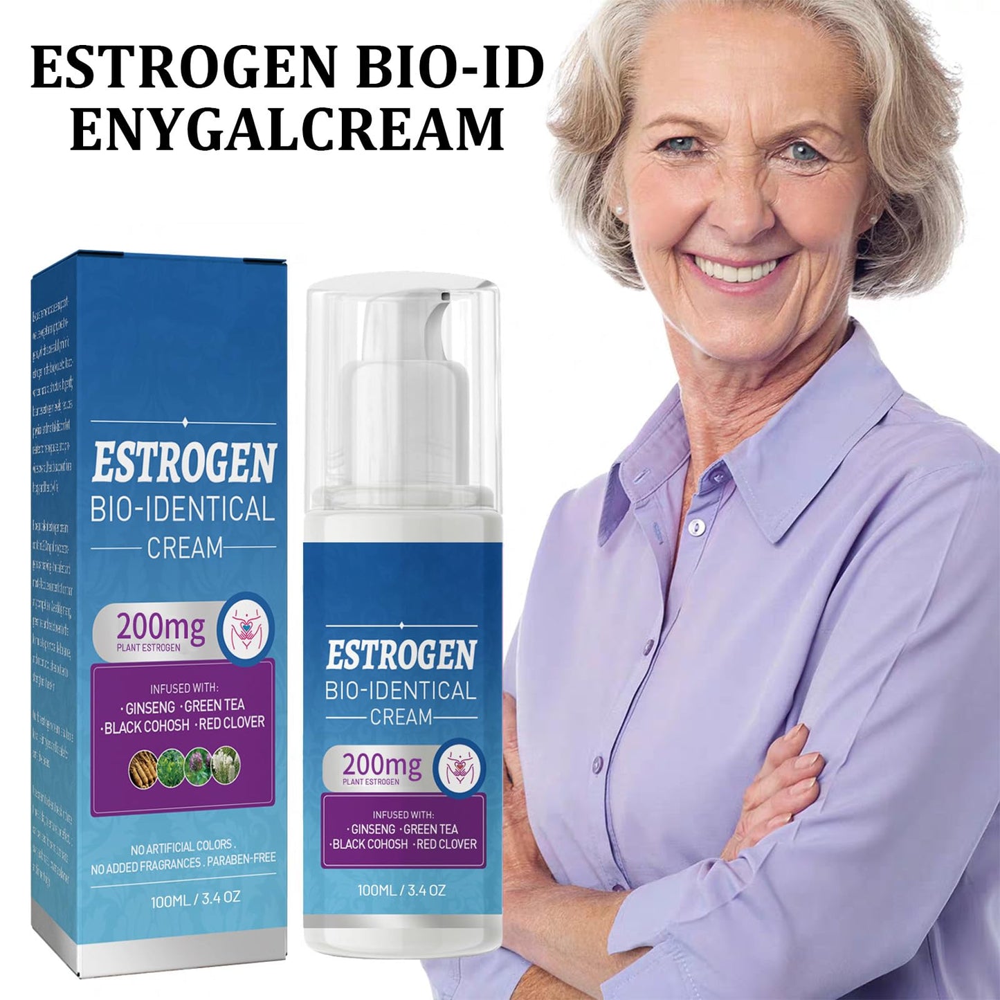 XdealCozyxc 100ml Estrogen Gel, Solve Menopause Cream for Women