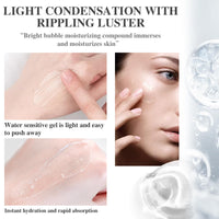 Luzvienzee Face Primer Makeup, Hydrating Pore Minimizer Makeup Primer Under Foundation, Deeply Moisturizing Smoothing Clear Matte Primer for Dry Skin