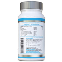 swiss bioenergetics Omega Balanced 3, 6 & 9 Fish Oil 1000mg, 90 Capsules - High Strength EPA & DHA Formula derived from Fish & Flaxseed Oil with Added Vitamin E in Easy to Swallow Soft Gel Capsules