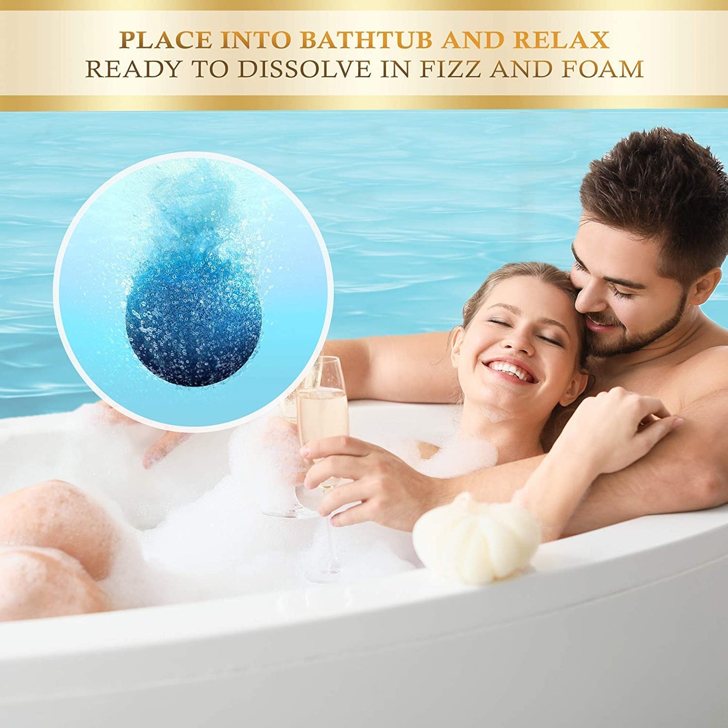Galacticspa Bath Bombs Rich in Essential Oil and Shea Butter / 8 x 60g Handmade Planet Themed Bubble Bath Fizzer/Luxury Bath Bomb Set/Non-Staining, Vegan, Cruelty-Free/Spa Gift for Men, Women and Kids