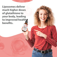 Omnymune Liposomal Glutathione 1500mg, Oral Glutathione Liquid, Antioxidant Supplement for Detox, Anti-Aging, Immune Support, Brain Function and Skin Health, Superior Absorption (Pack of 2)