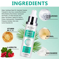 Generic Dark Spot Remover for Face - Deep Repair Correcting Serum Skin Care Face Cream with Hyaluronic Acid, Vitamin B5, C, E for Freckles & Skin Brown Spot Remover Brightens Skin Rapid Tone Repair