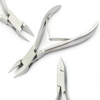 Asm Instruments INGROWN Toe Nail Clippers Nippers Cutters Flame Point Podiatry Instrument 5" Professional Thick Toe Nail Chiropody