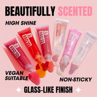 Collection Cosmetics Lasting High-Shine, Non-Sticky, Gloss Me Up Scented Lip Gloss, 10ml, Pink Fizz
