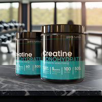 Gains Nutrition GN Creatine Powder | 500g Creatine Monohydrate Powder - 5g High Strength Creatine per Serving | Unflavoured Filler Free Creatine Monohydrate | Non-GMO & Gluten Free