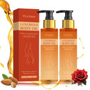 Katslyn Magic Body Oil Firming 2 PCS Magic Luxury Body Oil, Moisturizing Firming Body Lotion for Smooth and Shiny Skin, Effectively Improves Fine Lines, Soft and Firm,for Women After Bathing, 100ml 3.38 Fl Oz