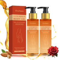 Katslyn Magic Body Oil Firming 2 PCS Magic Luxury Body Oil, Moisturizing Firming Body Lotion for Smooth and Shiny Skin, Effectively Improves Fine Lines, Soft and Firm,for Women After Bathing, 100ml 3.38 Fl Oz