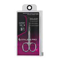 STALEKS PRO Expert 11 Professional Cuticle Scissors Left Hand (Blade Length - 18 mm) SE-11/1