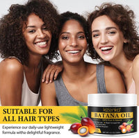 Generic Batana Oil for Hair Growth, 100% Pure Unrefined Batana Promotes Hair thickness, Repairs Damaged Hair & Skin, Reduces Hair Loss, Batana Oil for Healthier Fuller Hair (Black)