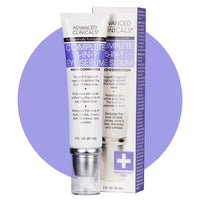 Advanced Clinicals 5-in-1 Multi Correction Anti-Aging Eye Serum with Retinol Collagen Vitamin C and Manuka Honey. For dark circles wrinkles crow's feet fine lines. Large 2oz airless tube.