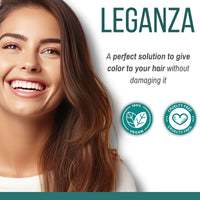 Leganza Hair Coloring Conditioner Natural Balm Color Silver Blonde Nº 92 | Enriched with 7 Natural Oils | Ammonia, PPD and Paraben Free | 150 ml