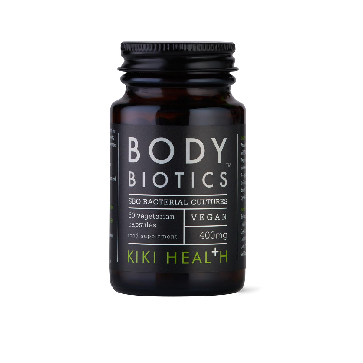KIKI HEALTH KIKI Health Body Biotics for Men & Women | Probiotics Supplement | Strengthens Digestive & Gut Health | Reduces Bloating | Dietary Probiotics for Colon & Immune Health | Promotes Wellness (60 Count)