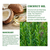 OunTechGlory Rosemary Oil for Hair & Skin Care - Nourishing Scalp, Enhancing Hair Appearance, Ideal for Women & Men (60ml)