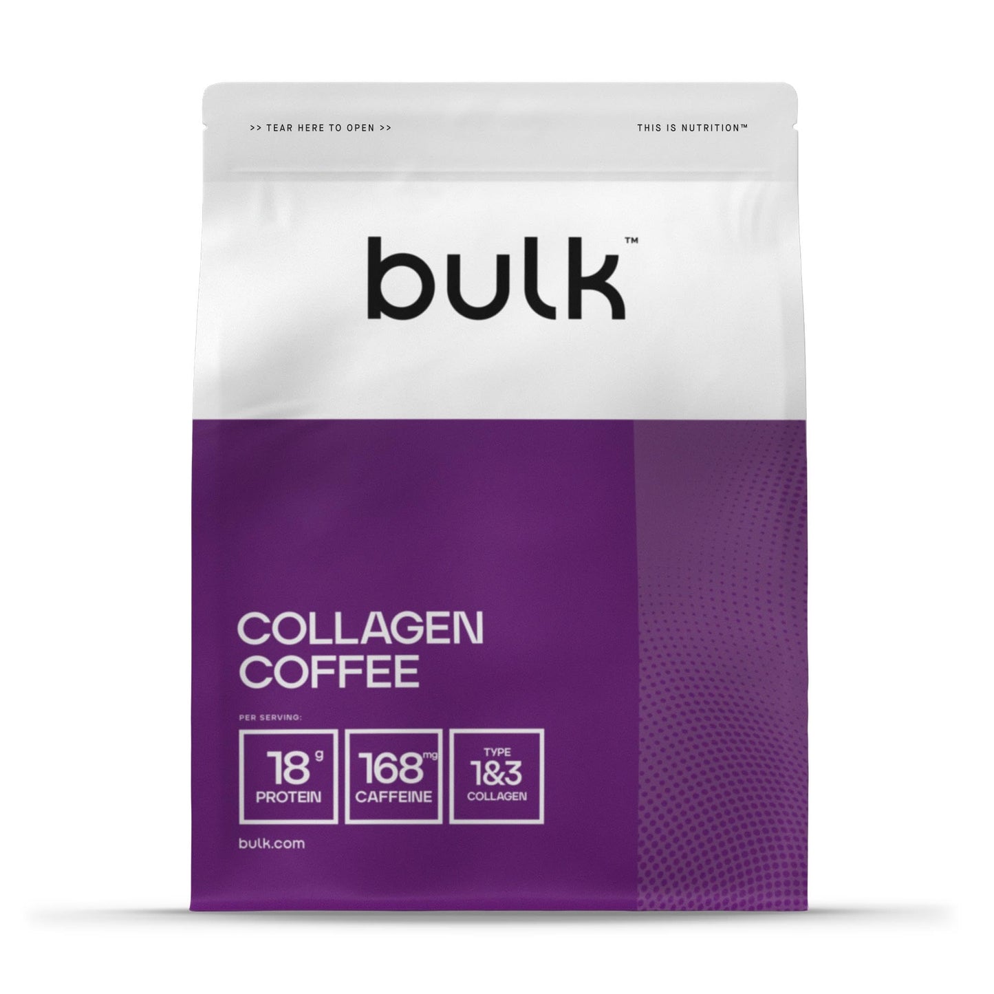 Bulk Collagen Coffee, Black, 500g
