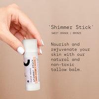 Generic Fierce Nature - Selfie Stick Tallow Balm, Bioavailable Skin Care Essential, Lip Balm, Face Care Must-Have, Vitamin-Rich Body and Face Moisturiser, Sweet Orange - Bronze, 15g