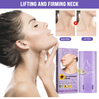 2Pcs Samuwak Neck Care Stick,Firming & Lifting Neck Cream, Oil-Nourishing Neck Care Cream, Neck Firming Stick for Sagging Skin, Neck Tightening Moisturizer Skin Care