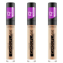 CATRICE Catrice Liquid Camouflage High Coverage Concealer, Concealer, 12 Hours, No. 015 Honey, Nude, for Combination Skin, Oil-Free, Waterproof, Alcohol-Free, Pack of 3 (3 x 5 ml)