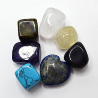 Psychic Sisters - Crystal Set - 7 Different Gemstones - Reiki Cleansed & Energised (Sleep Well)