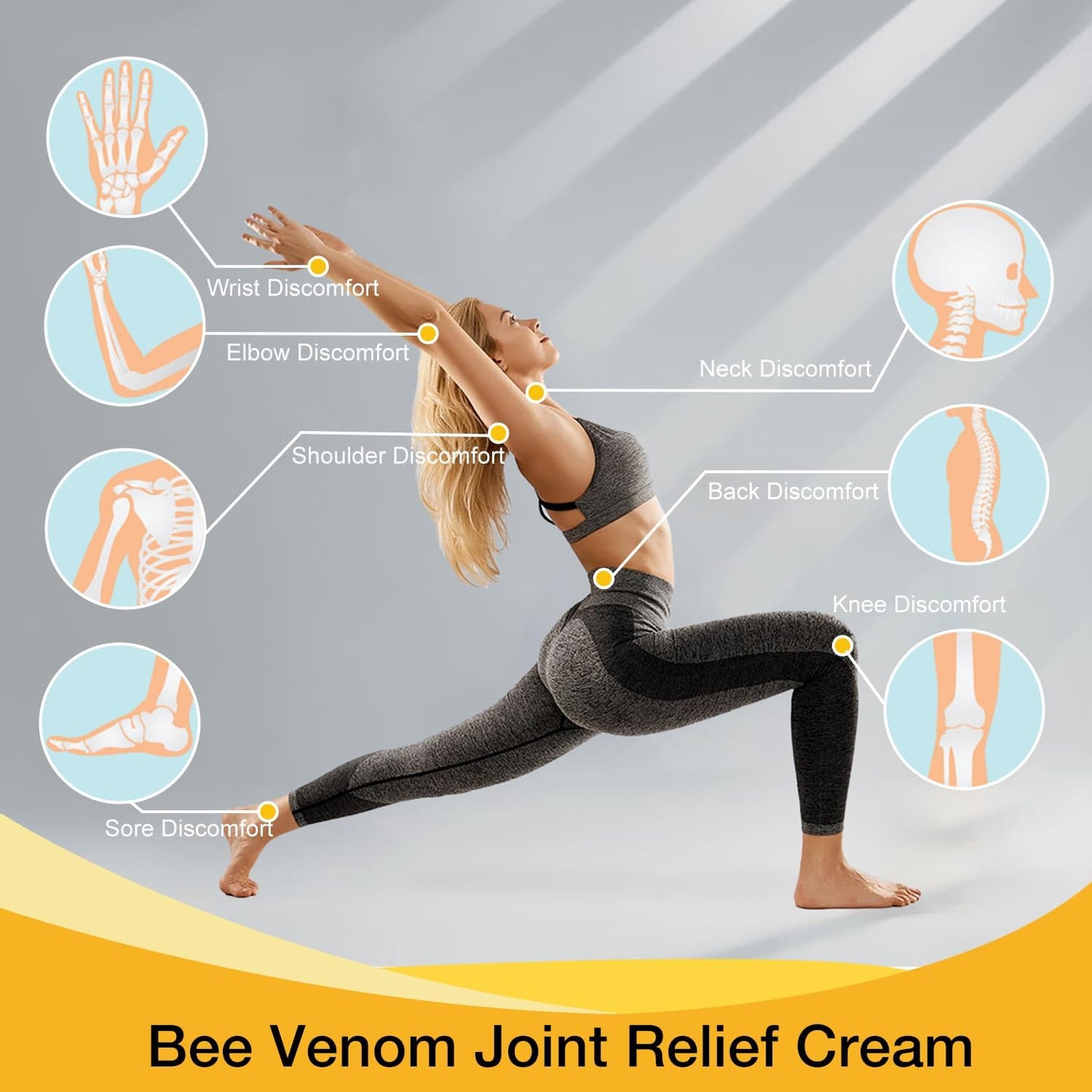 Funkprofi Bee Venom Cream for Skin Repair and Hydration, Natural Moisturizing Treatment Cream, Suitable for All Skin Types (2) A