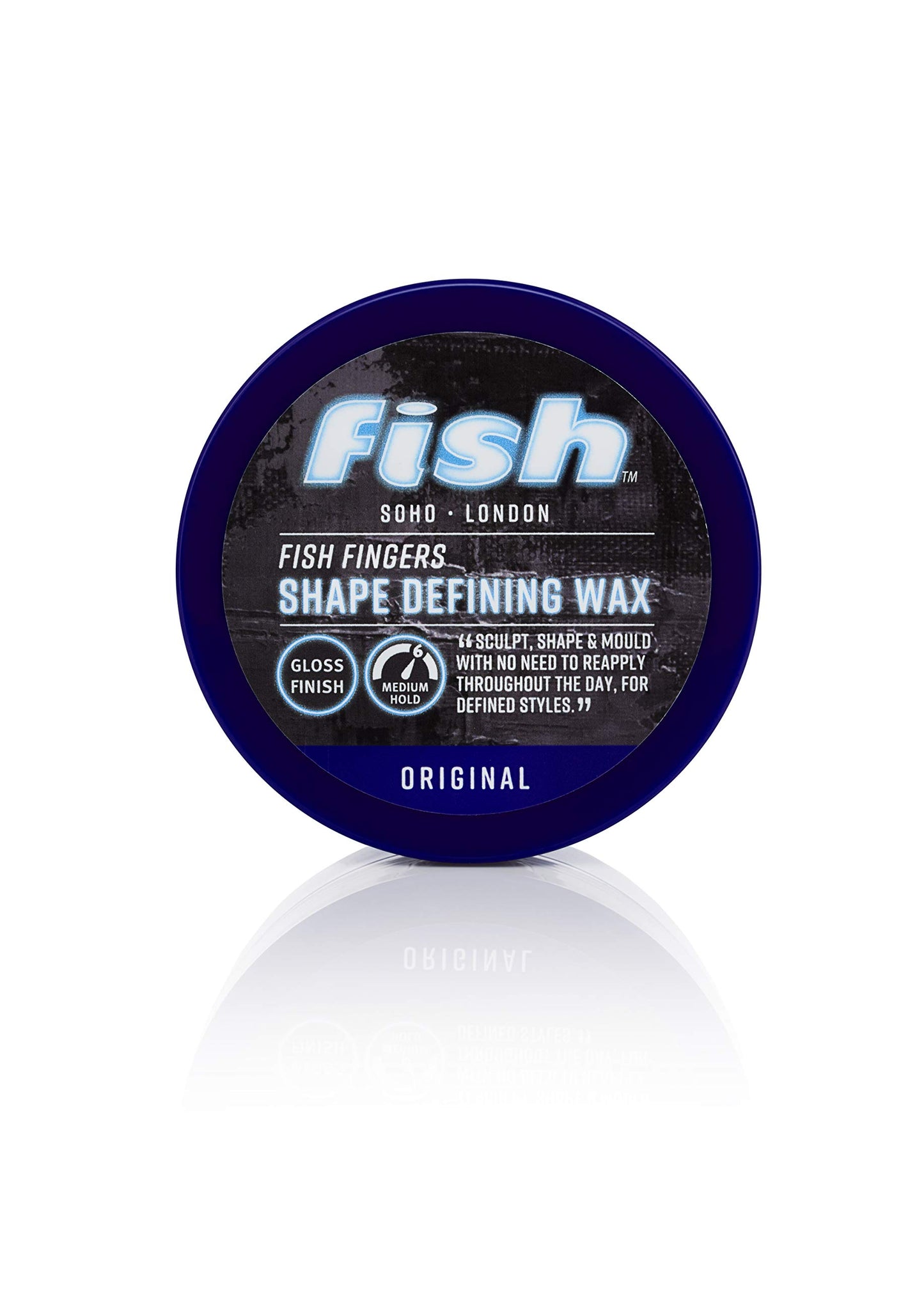 FISH Original Fish Fingers Shape Defining Hair Wax,BA-FISOR4904A Original Hair Wax, 100 ml (Pack of 1)
