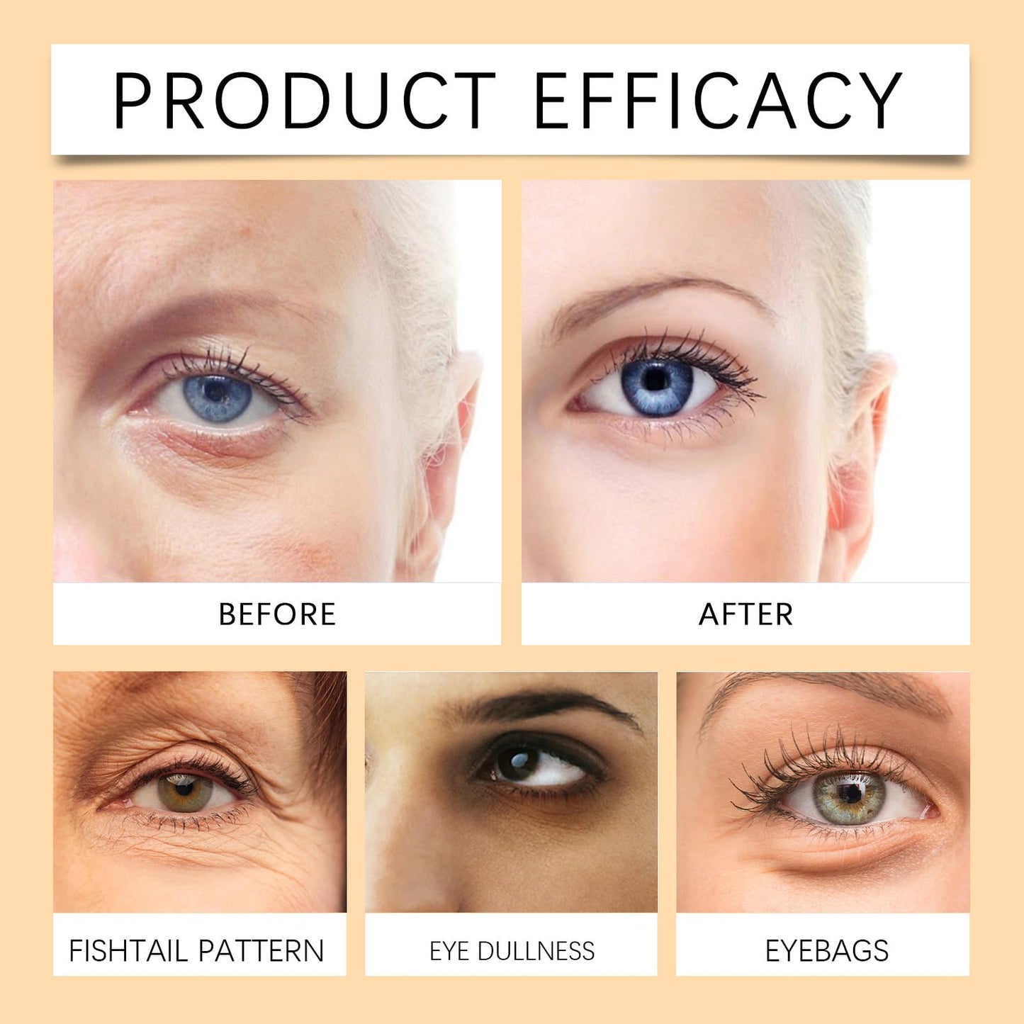 AuraBeen Turmeric Eye Stick for Dark Circles and Puffy Eyes - Hydrating Under Eye Cream Stick Infused with Beneficial Ingredients for a Refreshed Look