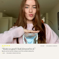 EQUI LONDON Equi - Collagen + Keratin Edition Powder | Advanced Collagen Powder for Hair, Skin & Nails | Hydrolysed Bovine Collagen Peptides + Keratin for Skin Glow & Beauty Support