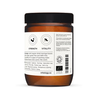 100% Organic Moringa Pure Leaf Powder 180g - Immunity - Straight from Farm - Raw, Vegan and Gluten-Free - Non-GMO - No Additives or Preservatives - Recyclable Glass Jar
