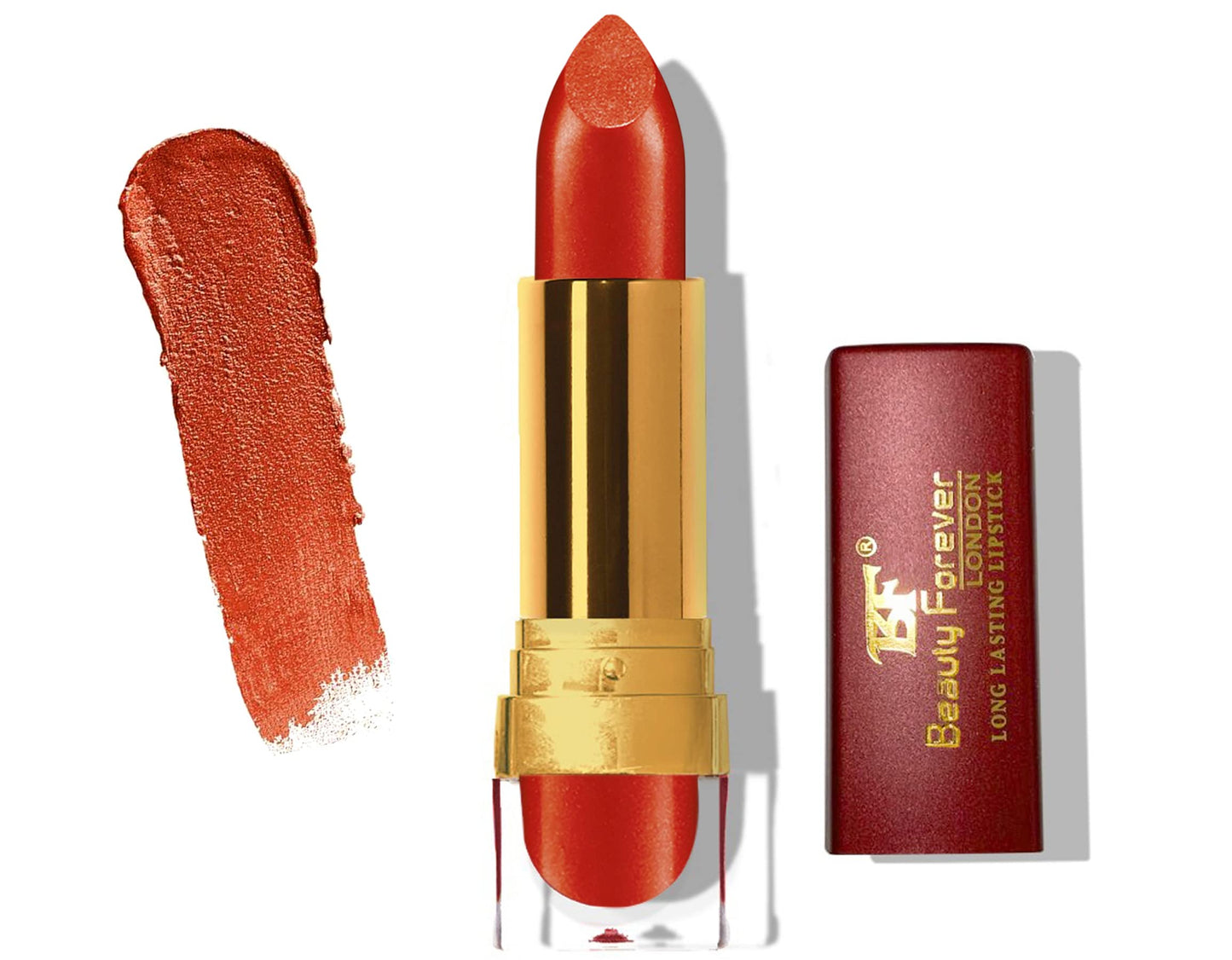 BF Beauty Forever Beauty Forever Long Lasting Cream Lipstick, Glossy & Moisturising Lip Formula, Vitamin C & E Enriched, Hydrating Feature, High Impact Lip Colour, Available In 24 Shades (Starry Violetta (LL118))