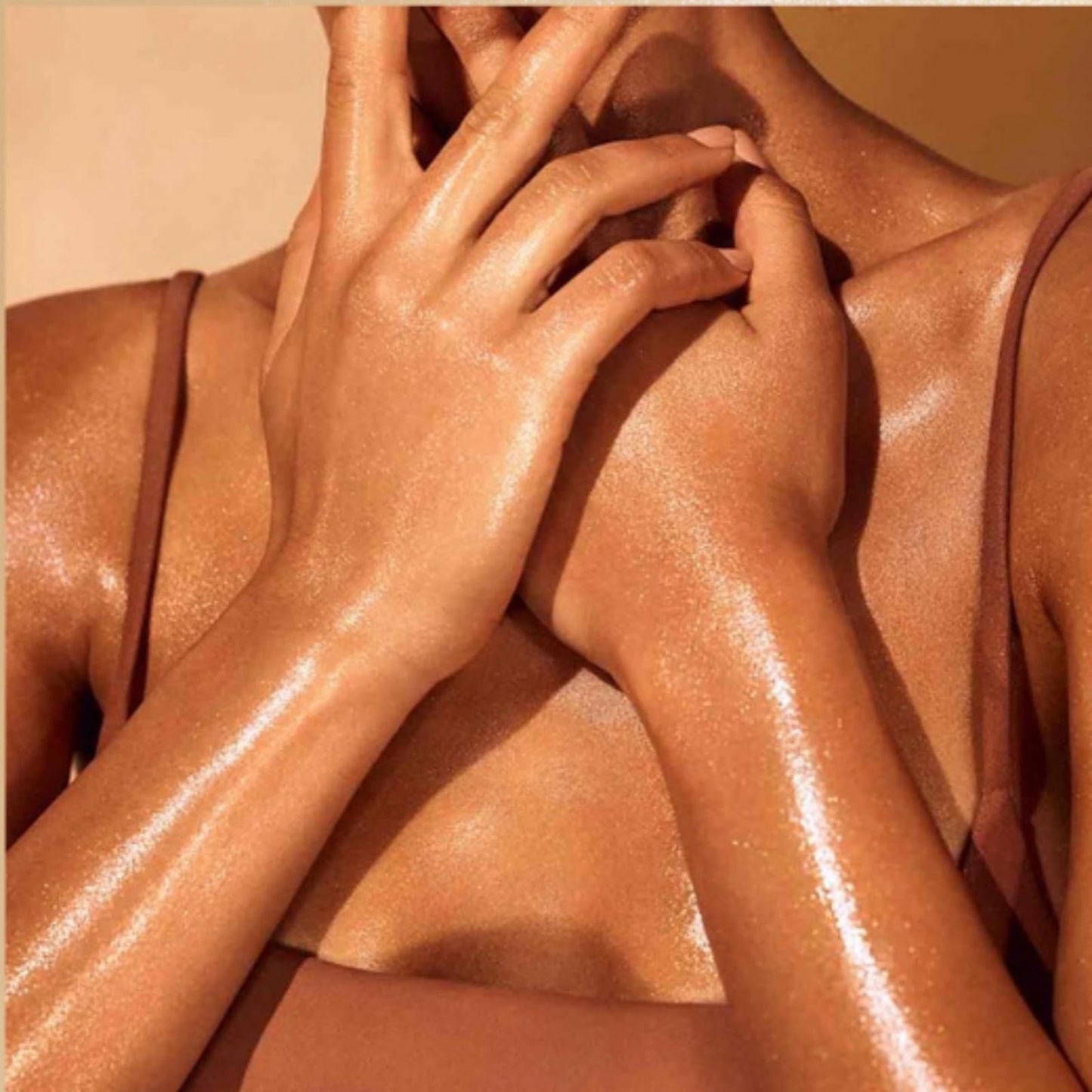 BigyQiu Body Shimmer Oil,Golden Brown Body Liquid Luminizer,Bronzing Drops for Face&Body,Liquid Bronzer Body Highlighter,Body Glow Shimmer Lotion,Gold Highlighter Makeup,Liquid Bronzer,Shimmer Moisturiser