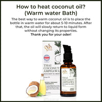 NW BRAND NW Brand Thai Organic Coconut Oil, Vitamin C and E Enriched, Natural Skin Care Oil, 50 ml