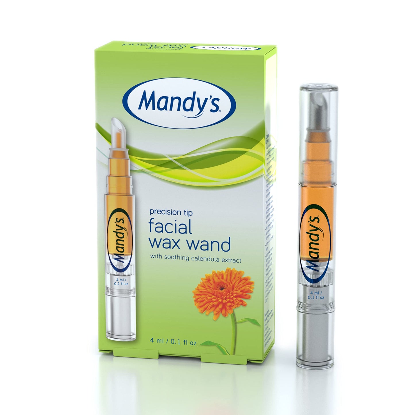 MANDY'S Mandy’s Facial Wax Wand –Warm Facial Wax for Brows, Chin and Upper Lip 4ml