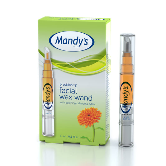 MANDY'S Mandy’s Facial Wax Wand –Warm Facial Wax for Brows, Chin and Upper Lip 4ml