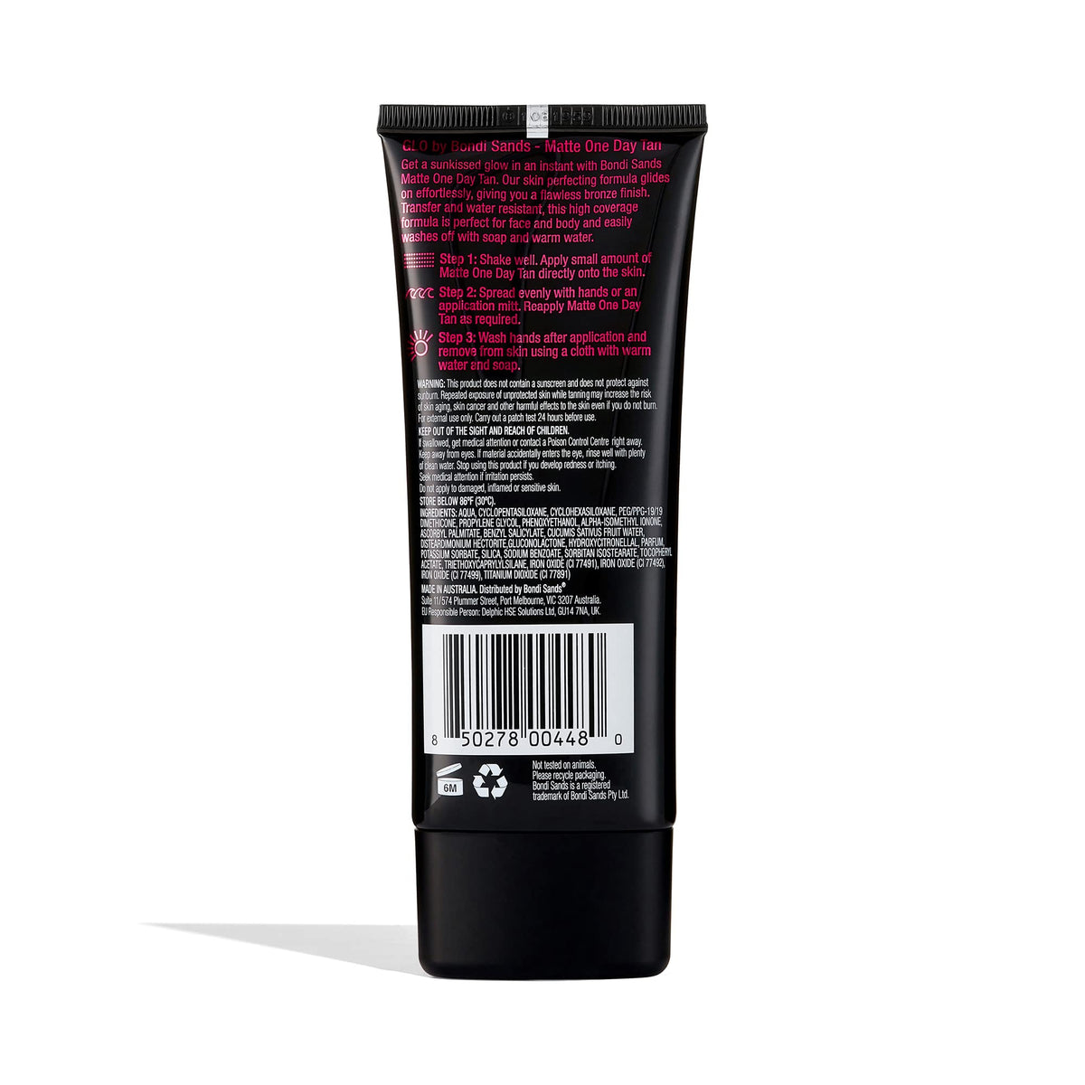 Bondi Sands GLO Matte One Day Tan 100ml