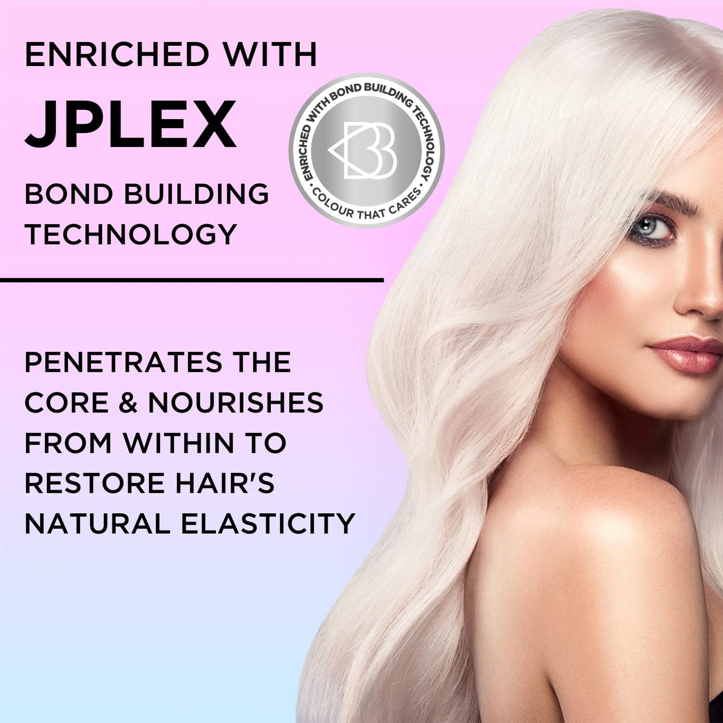 Jerome Russell Bblonde JPLEX CONDITIONER | Bond Building Deep Conditioning Hair Mask for Damaged Hair | Strengthening & Repair Treatment to Improve Hair Health & Restore Elasticity | 300ml