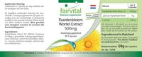 Fairvital | Dandelion Root Extract 500mg - Vegan - HIGH Dosage - 90 Capsules - 10-fold Concentrated