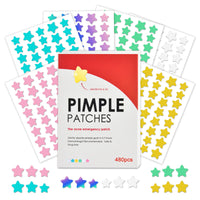 Home Holic Star 480 Pimple Patches Spot Patches Acne Treatment Absorbing Cover Invisible Blemish Cover Spot Sticker for Fast Acting Skincare
