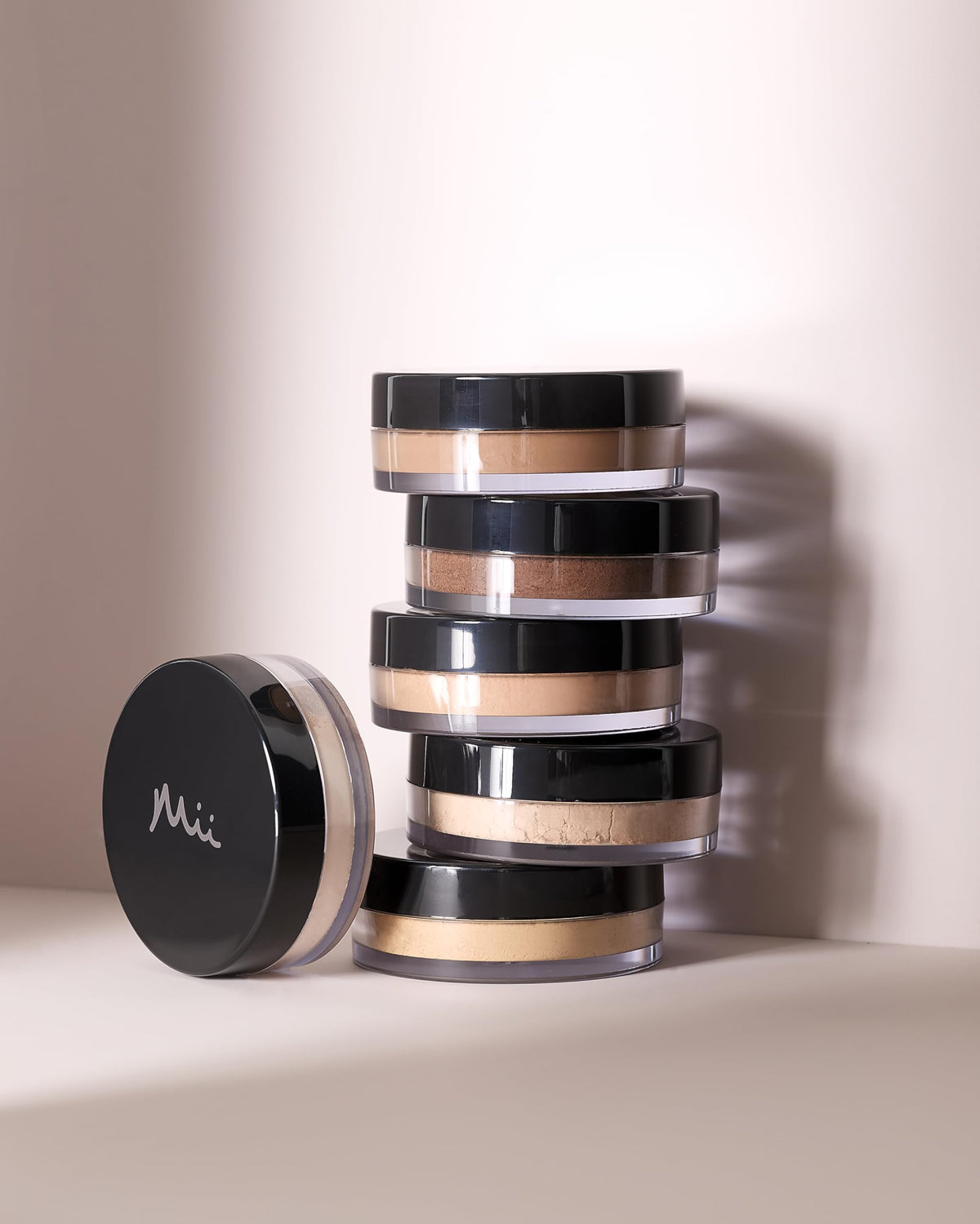 Mii Cosmetics Midi Irresistible Face Base | 100% Pure Mineral Foundation | Award-Winning Face Powder Foundation | Vegan Formula, SPF 30 | Buildable Coverage | Flawless Finish | Precious 06 | 2.5g